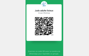 groupe WhatsApp judo adulte