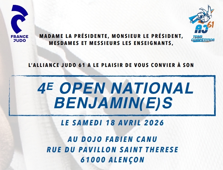 Open National Benjamin (Alençon)