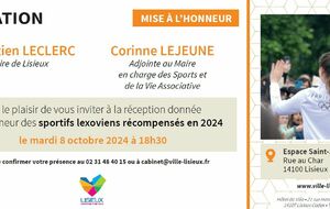 Mise à l'honneur des sportifs lexoviens 2024 