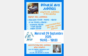 Bourse aux judogi